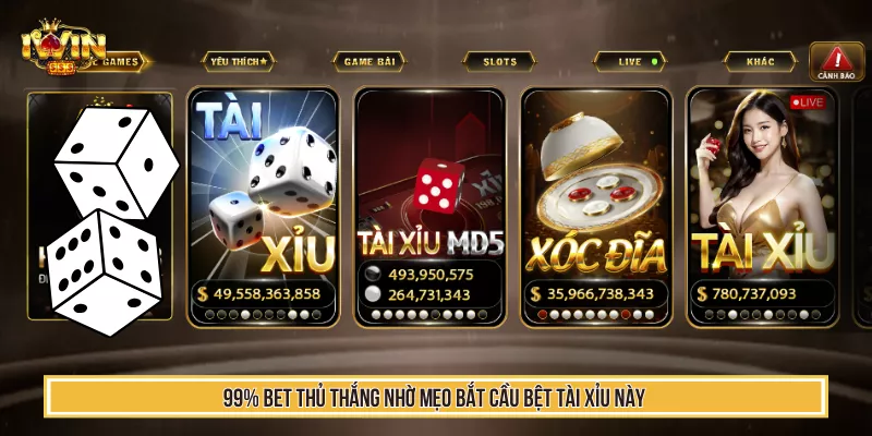 Mẹo Bắt Cầu Bệt Tài Xỉu 99% Bet Thủ Thắng Lớn Nhờ Mẹo Này 4 99% Bet Thủ Thắng Nhờ Mẹo Bắt Cầu Bệt Tài Xỉu Này